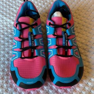 HB Balance III Pink and Blue Running Shoes